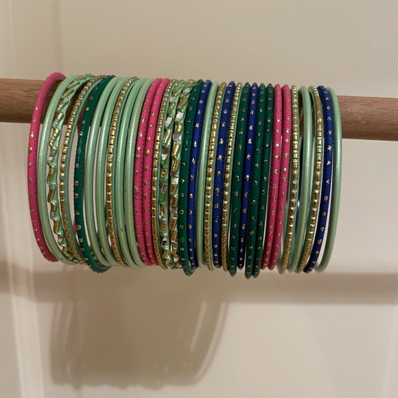 Colorful Bangle Set - Picture 1 of 3